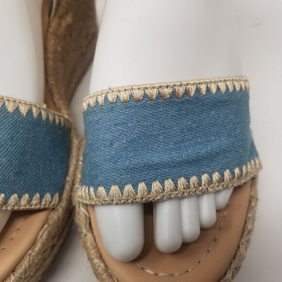 COCONUTS BY MATISSE, FRENCHIE ESPADRILLE WEDGES. SIZE 6.5 M. - Picture 6 of 15